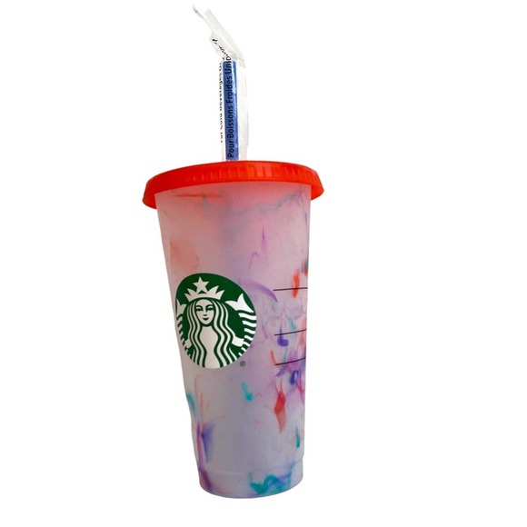 Starbucks Other - NWOT Starbucks 2021 Color Changing Straw Cup